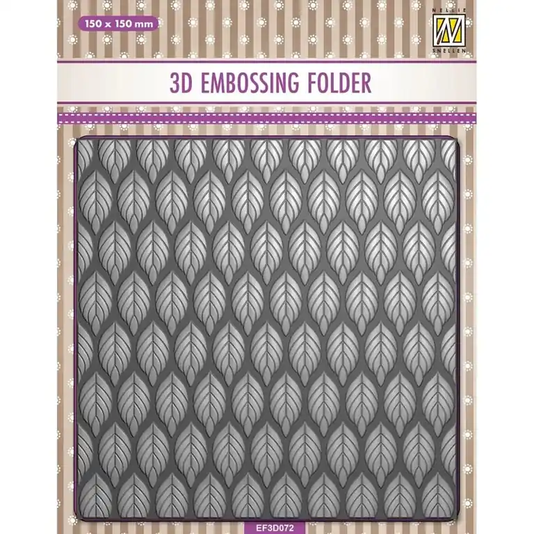 Bra pris | 3D Embossingfolder - Leaves