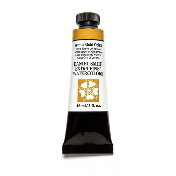 Bara idag | Daniel Smith akvarellfärg 15 ml Verona Gold Ochre