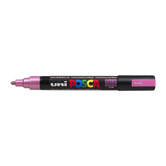 Endast denna vecka - Posca PC-5M Metallic pink 850 (1,8-2,5 mm)
