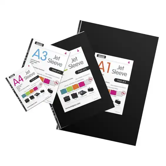Plastfickor MAPAC A1 5-pack | Kampanjpris