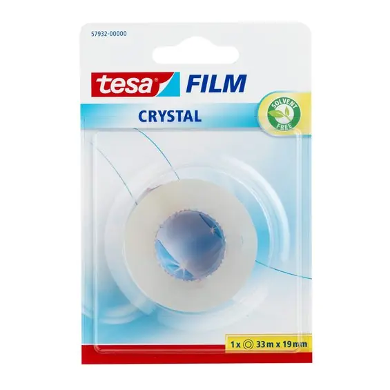 tesa Tejprulle CRYSTAL 19 mm - Toppsäljare