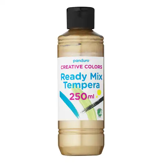 Så länge lagret räcker - Ready Mix tempera 250ml guld