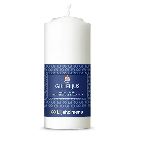 Storsäljare | Gilleljus Liljeholmen Vit 12cm