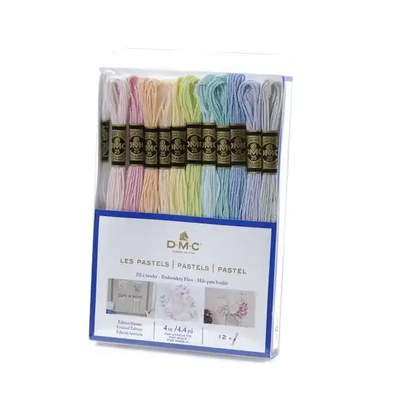 DMC Moulinégarn 12-pack Pastels | Dagens deal